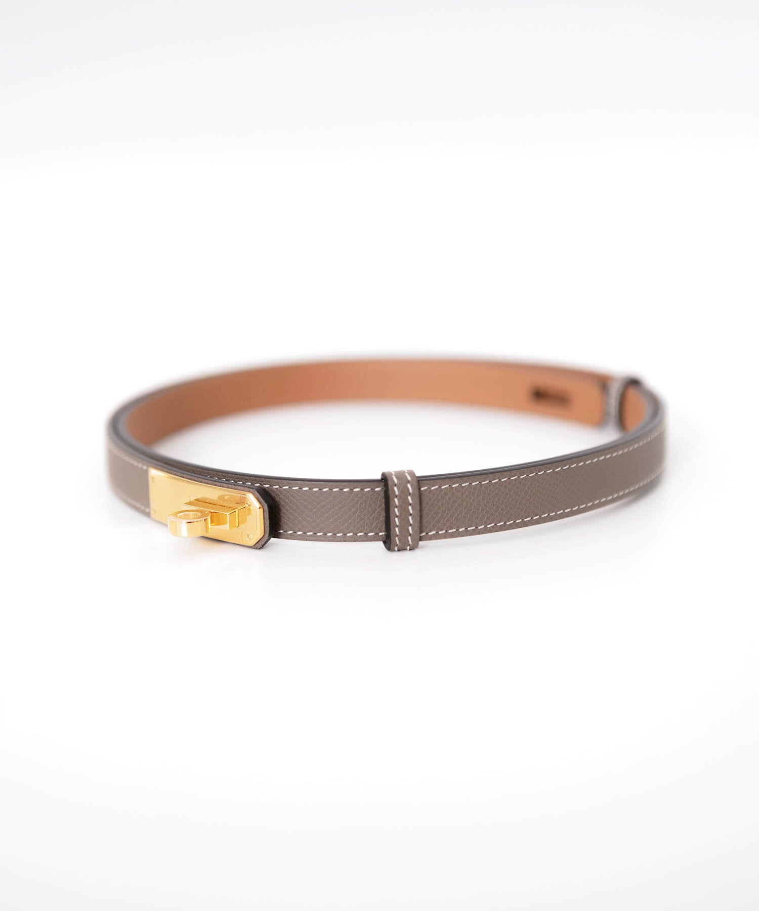 [Upcoming release] HERMÈS Belt "Kelly" 18 Epsom Leather Authentic and new