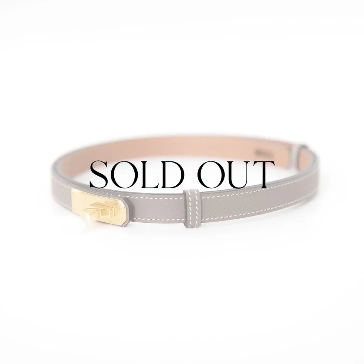 SOLD OUT】【新品】HERMÈS（エルメス） ベルト 《ケリー》 18 ヴォー 